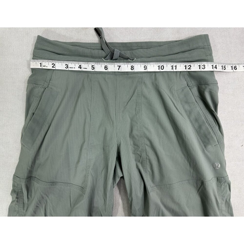 Lululemon Studio Crop Earl Grey Womens 4 Read - Picture 8 of 14
